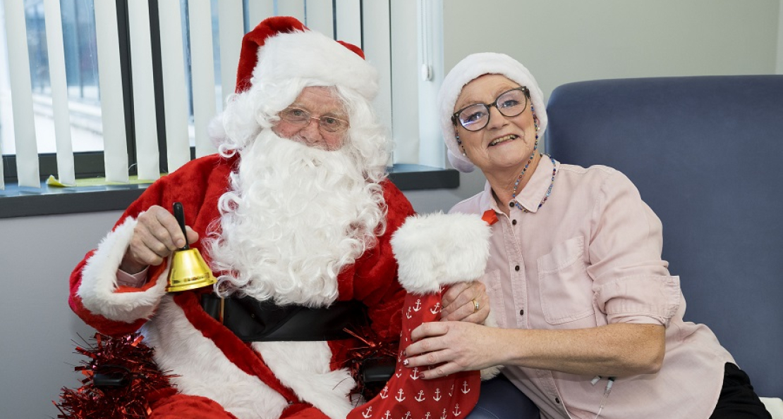 Santa adds festive cheer to ANCHOR Unit