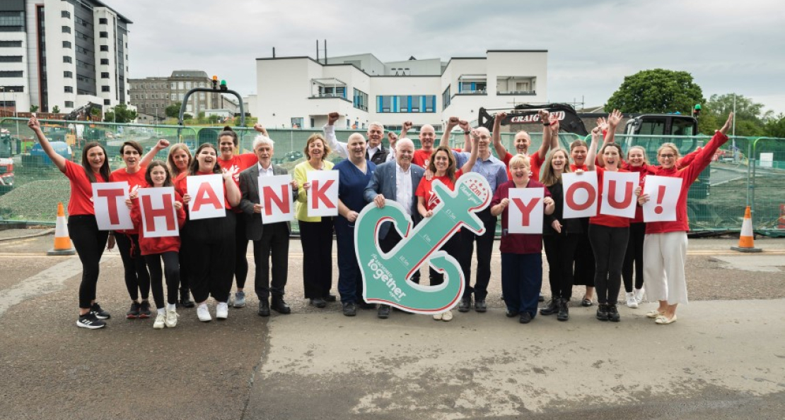 Celebrations as £2m fundraising target achieved