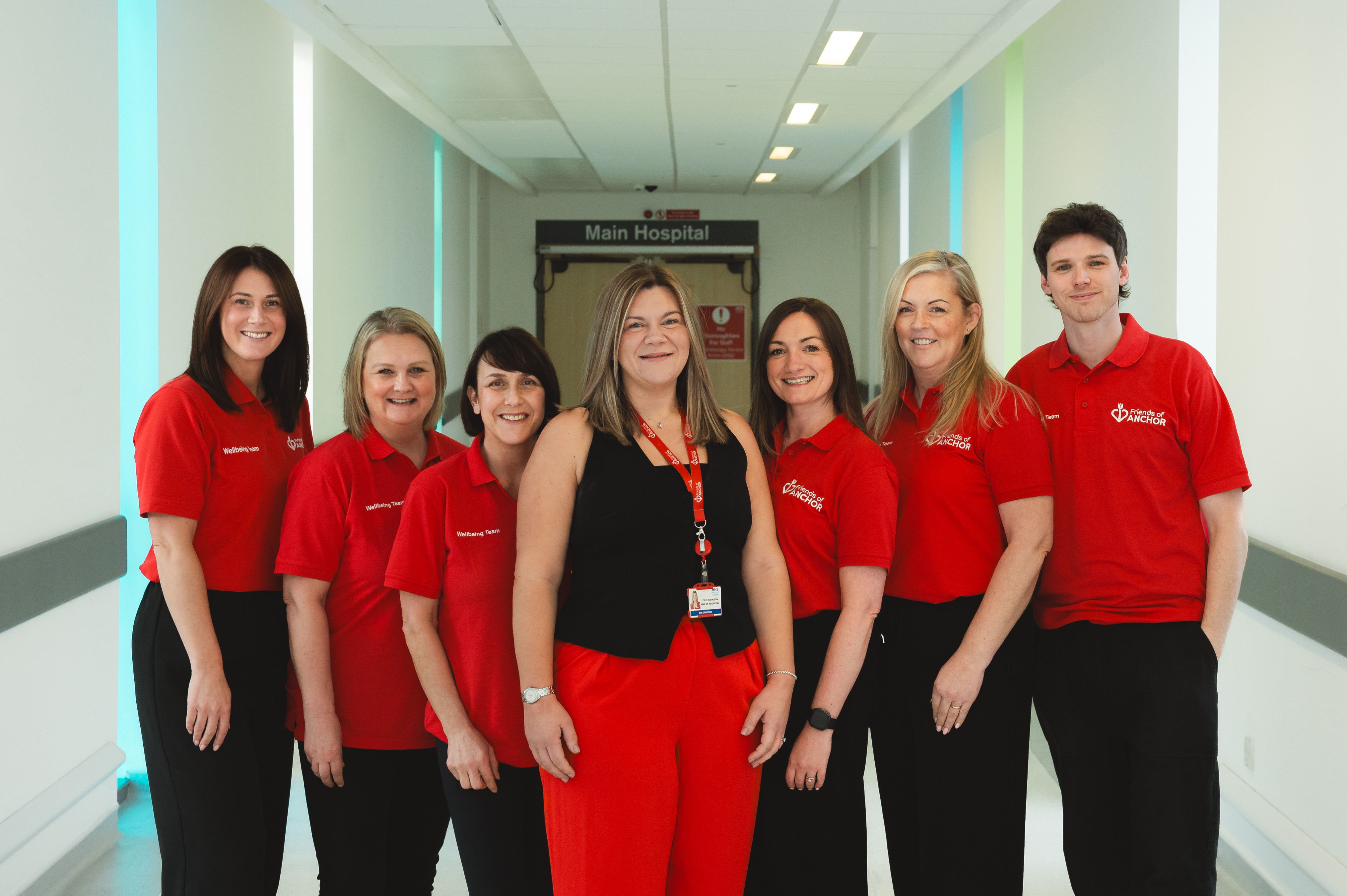 A photo of Friends of ANCHOR's wellbeing team